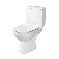 Cersanit City kompakt WC CleanOn z deską wolnoopadającą biały K35-038