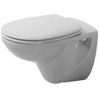 Duravit D-Code miska WC wisząca basic HygieneGlaze biała 0184092000