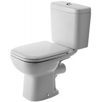 Duravit D-Code miska WC kompakt stojąca biała 21110900002