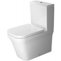 Duravit P3 Comforts miska WC kompaktowa stojąca Rimless HygieneGlaze biała 2167092000