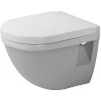 Duravit Starck 3 Compact miska WC wisząca WonderGliss biała 22020900001