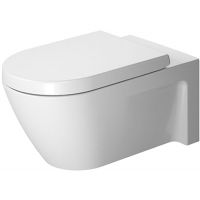 Duravit Starck 2 miska WC wisząca WonderGliss biała 25330900001
