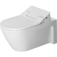 Zestaw Duravit DuraStyle miska WC z deską sedesową myjącą SensoWash Slim białą (2533590000, 611000002004300)