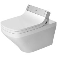 Zestaw Duravit DuraStyle miska WC Rimless z deską sedesową myjącą Starck e  białą (2542590000, 610200002004300)