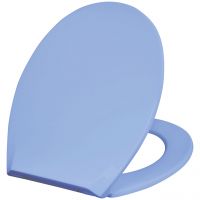 Duschy Soft Eco deska sedesowa wolnoopadająca uniwersalna niebieska 805-32 - Outlet