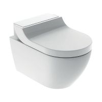 Geberit AquaClean Tuma Comfort urządzenie WC z funkcją higieny intymnej stal nierdzewna szczotkowana 146.292.FW.1
