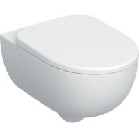 Geberit Selnova Premium zestaw miska WC wisząca Rimfree z deską sedesową biały 501.991.00.1
