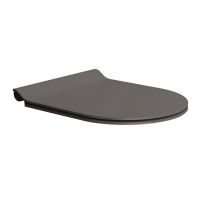 GSI Pura deska sedesowa wolnoopadająca slim bistro mat/chrom MS86CSN16