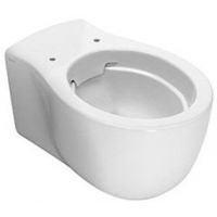 Hatria Le Fiabe miska WC wisząca Pure Rim bez kołnierza biała Y1CD01
