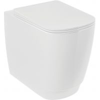 Kludi Resa S miska WC stojąca bez kołnierza ze spłukiwaniem wirowym biały połysk 27WCB0343