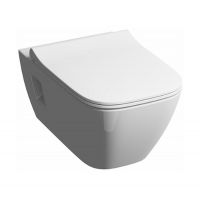 Zestaw Koło Modo Rimfree Reflex miska WC wisząca z deską wolnoopadającą Slim biała (L33120900, L30115000)
