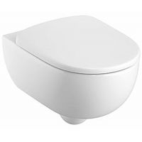 Koło Nova Pro Premium miska WC wisząca bez kołnierza lejowa biała M33130000