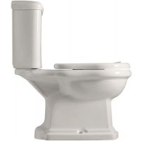 Kerasan Retro miska WC kompakt stojąca biała 101201