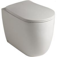 Kerasan Nolita miska WC stojąca bez kołnierza biała 531801