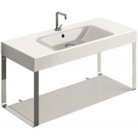 Kerasan Cento stelaż wiszący do umywalki z półką chrom 9153K1