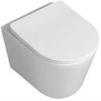 Laveo Jari CycleOn miska WC wisząca z deską wolnoopadającą biały VMJ609S