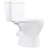 LaVita Zeta zestaw kompakt WC stojący biały połysk