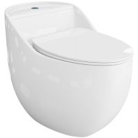 LaVita Silia zestaw kompakt WC stojący biały połysk