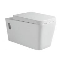 Massi Tringo miska WC wisząca z deską wolnoopadającą biała MSM-3073DU