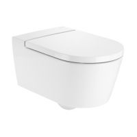 Roca Inspira Round miska WC wisząca Rimless Maxi Clean biała A34652700M