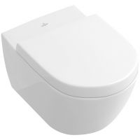 Villeroy & Boch Subway 2.0 miska WC wisząca bez kołnierza CeramicPlus stone white 5614R0RW