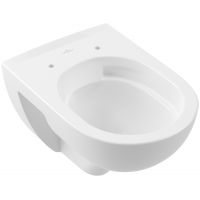 Villeroy & Boch O.Novo miska WC wisząca bez kołnierza ze spłukiwaniem wirowym Weiss Alpin 5660C001
