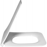 Villeroy & Boch Legato deska sedesowa wolnoopadająca SlimSeat Line Weiss Alpin 9M96S101
