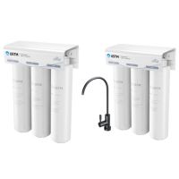 Zestaw USTM filtr podzlewozmywakowy ULTRABLACKSTYLE z kompletem wkładów (ULTRABLACKSTYLE, ULTRASTO, ULTRAUFM, ULTRAST)