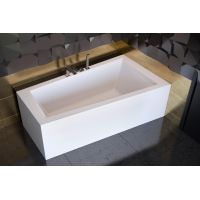 Besco Intima obudowa do wanny 160 cm biała OAIT-160-NS