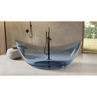 Besco Axya wanna wolnostojąca 180x80 cm owalna Blue Wave #WAA-180-BWC