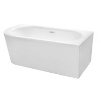Besco Avita A-Line wanna przyścienna 160x75 cm prostokątna biała #WAA-160APCS