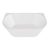 Besco Vica wanna przyścienna 170x80 cm owalna biała #WAS-170VNBO