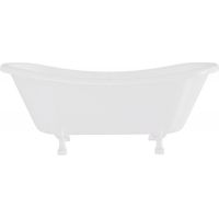 Besco Amelia wanna wolnostojąca 189x76,5 cm owalna biała #WKA-190W+B