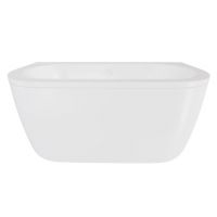 Besco Volya wanna przyścienna 170x75 cm owalna biała #WKV-170-WBO