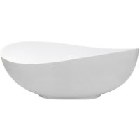 Besco siya wanna wolnostojąca 172x100 cm owalna biała #WMMB-172SKC