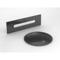 Besco maskownica przelewu i odpływu grafitowa ZM-WW-GR