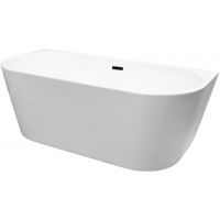 Balneo Viva wanna przyścienna 160x75 cm owalna biała J0101030102-2