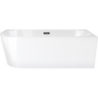 Corsan Intero wanna narożna 160x75 cm prostokątna prawa biała E230LPBL