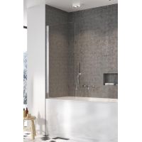 Radaway Nes PNJ I parawan nawannowy 50 cm 1-częściowy chrom /szkło przezroczyste 10011050-01-01L