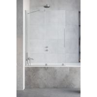 Radaway Furo Brushed Nickel PND II drzwi parawanu 68,8 cm 2-częściowy nikiel szczotkowany/szkło przezroczyste 10109688-91-01L