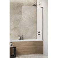 Radaway Modo SL Brushed Gunmetal PNJ II parawan nawannowy 70 cm 1-częściowy Brushed GunMetal/szkło przezroczyste 10316070-92-01R