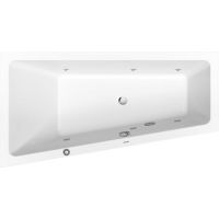 Duravit No.1 wanna narożna 160x85 cm lewa z hydromasażem Jet Project biała 760506000JP1000