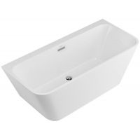 Excellent Lila wanna wolnostojąca 160x73 cm przyścienna biała WAEX.LIL16WH