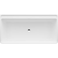 Laufen Brook wanna przyścienna 175x75 cm prostokątna biała H2259470000001