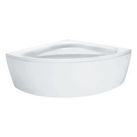 Laufen Solutions wanna narożna 140x140 cm ze stelażem i obudową biała H2425070000001