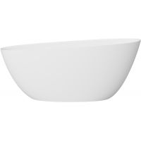 Lavaberg Skum wanna wolnostojąca 157x68 cm owalna biała 663122161103