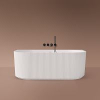 Oltens Hamnes wanna przyścienna 170x80 cm biała 12026000