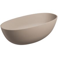 Omnires Shell M+ wanna wolnostojąca 160x75 cm owalna dune beige  mat SHELLWWDB