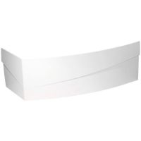 Polysan Evia obudowa do wanny 160 cm narożna prawa biała 12813