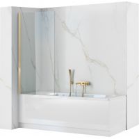 Rea Elegant Gold parawan nawannowy 70 cm szkło przezroczyste REA-W5600